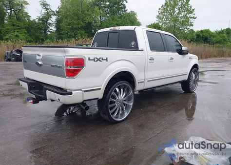 2013 Ford F-150 Platinum z USA, uszkodzony, nr VIN 1FTFW1ETXDFB20554